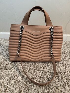 Rebecca Minkoff Quilted Tote with Chain Straps
